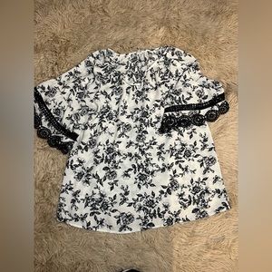 Floral blouse